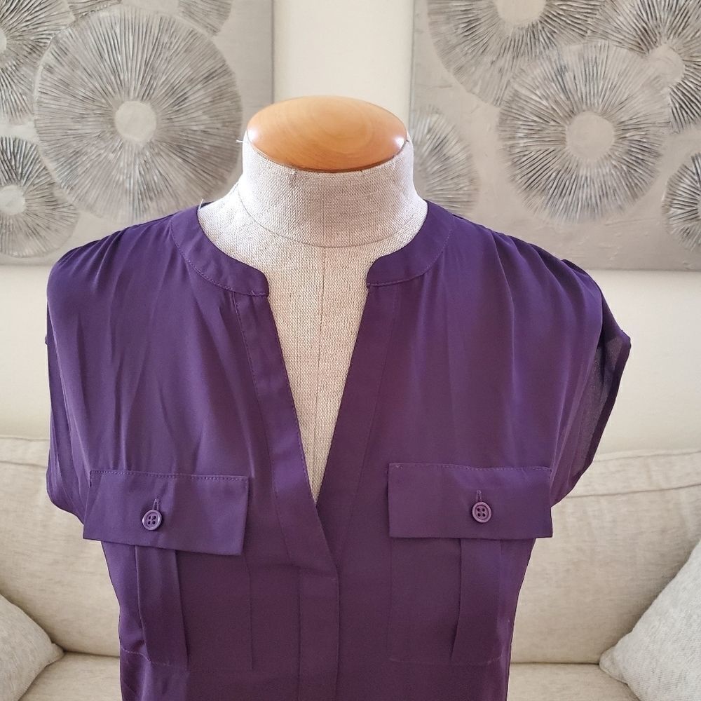 INC Split Neck Utility Shirt - Picture 3 of 11
